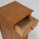 Art Deco Nightstand in Pine Wood, France, 1930s