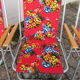 Lot 3 fauteuils fleuris pliable pour jardin ou balcon
