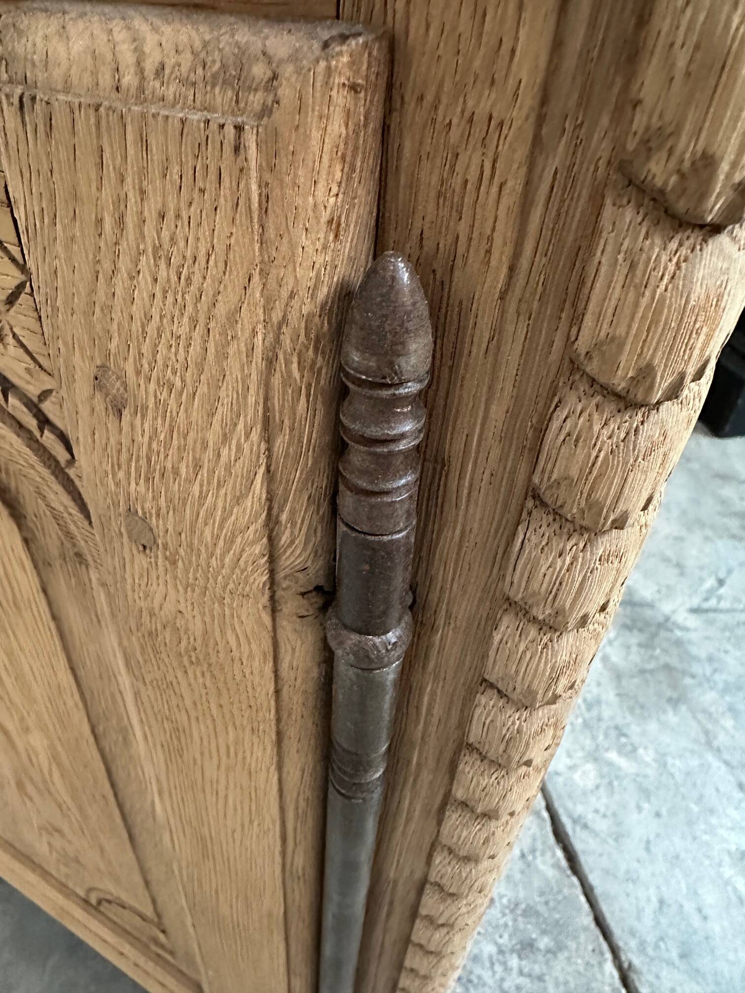 Huge mid-20th century sideboard in solid oak