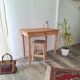 Old beech wood bureau/console/side table with bamboo legs.