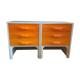 Pair of DF2000 dressers by Raymond Loewy for Doubinsky Fréres. 1970