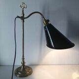 1930 brass desk lamp