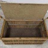 Bamboo bench chest 1960