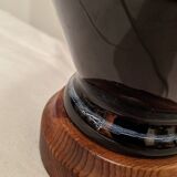 Very nice vintage lamp to lay in excellent hand-painted condition