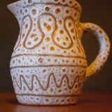 Pitcher year 50/60 ceramic by Jean Austruy (1910-2012) Vallauris