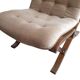 Set of 2 vintage westnofa style club armchairs
