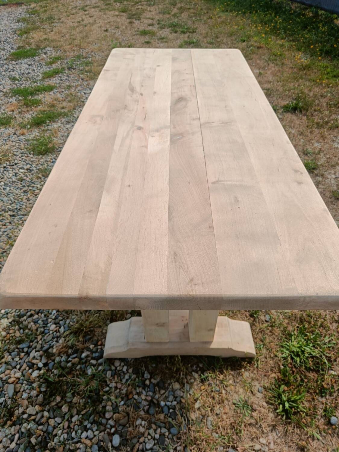 Monastery-style dining table