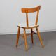 Suite de 3 chaises vintage éditée par Ton, 1960