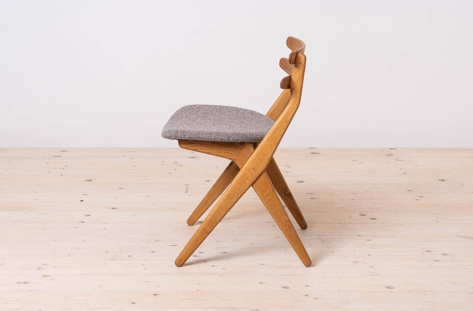 Set of 4 Dining Chairs, model SAKS by Poul Volther, Danish Design, 1960s