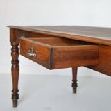 Farm table with extensions from the early 20th century.