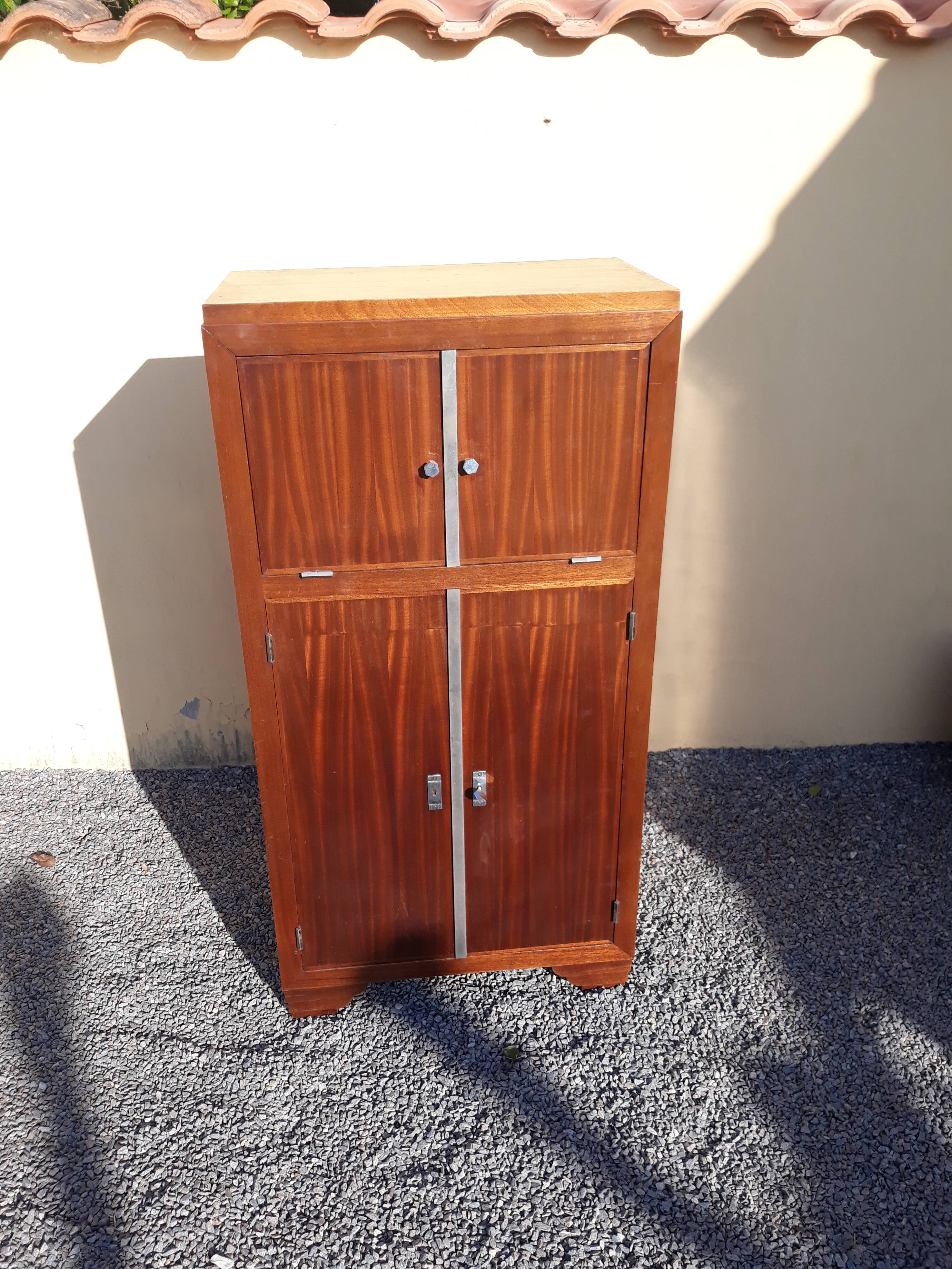art deco cocktail cabinet