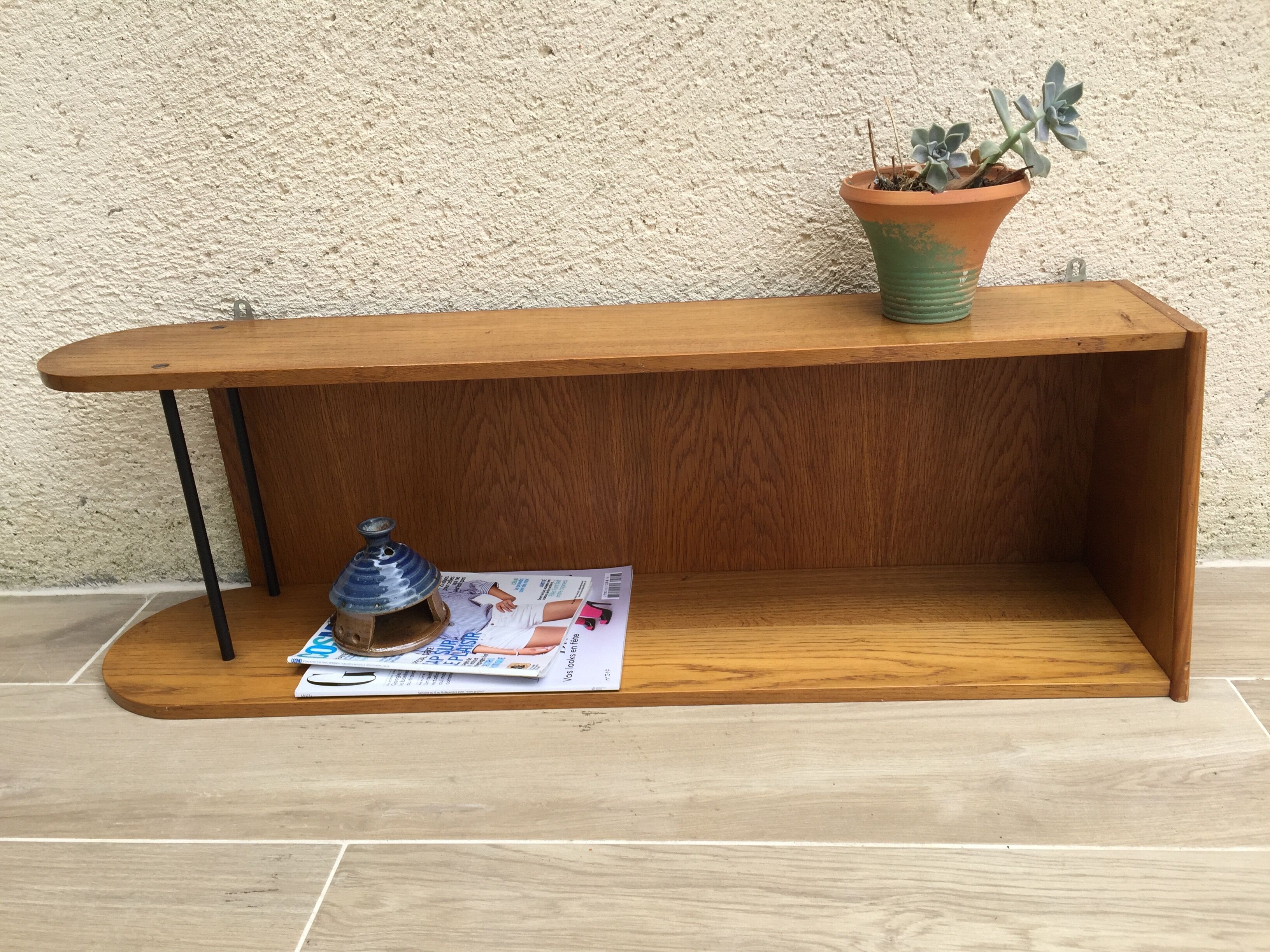 Vintage wall shelf