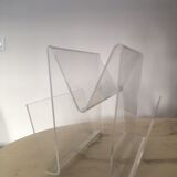 Plexiglass magazine holder 1970