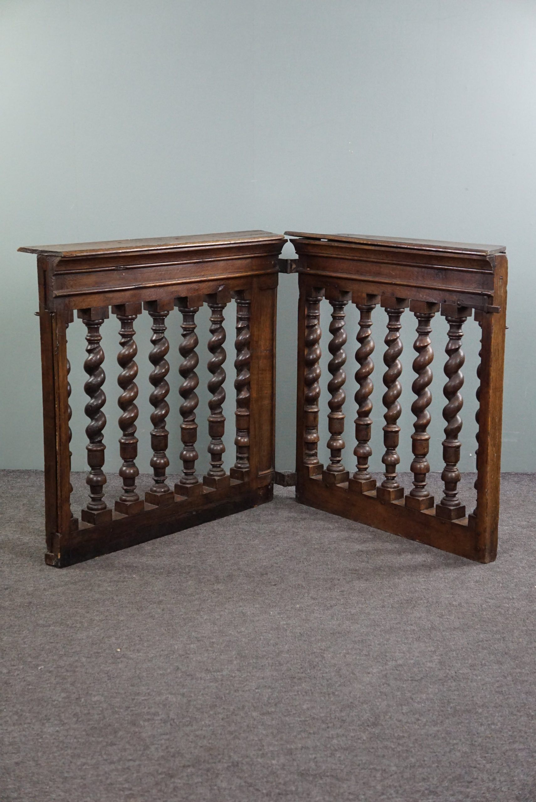 Balustrade d'église anglaise antique