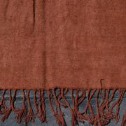 5x10 Burnt Orange Designer Vintage Oushak Kilim Rug, 164x305 Cm
