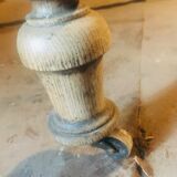 1900s country table/bistro table in its pattine