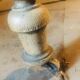 1900s country table/bistro table in its pattine