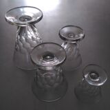 Service of 32 art deco glasses