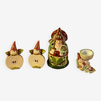 Villeroy & Boch Forest Decolights Christmas characters 1980