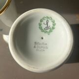 Duo of mazagrans Limoges Dumas