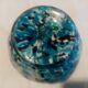 Superbe ancien vase en pate de verre maroneen cristallerie de clichy