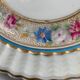 Dessert service 10 plates and a Bernardaud Limoges porcelain cake dish