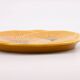 Vintage Vallauris ceramic plate - 1960s yellow floral design