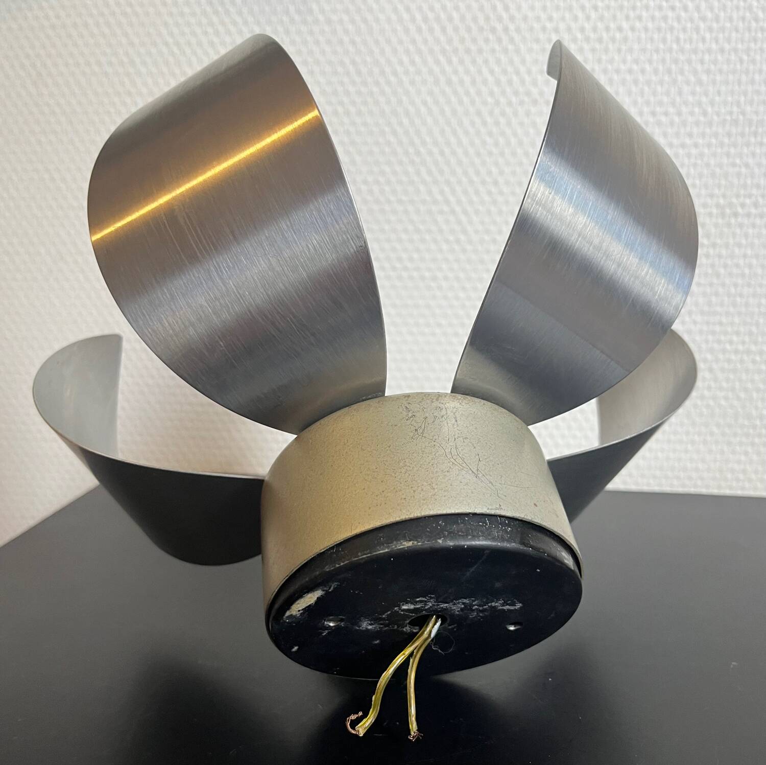 Set of 3 Space wall lights from the 80s