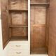 Petite armoire penderie art déco