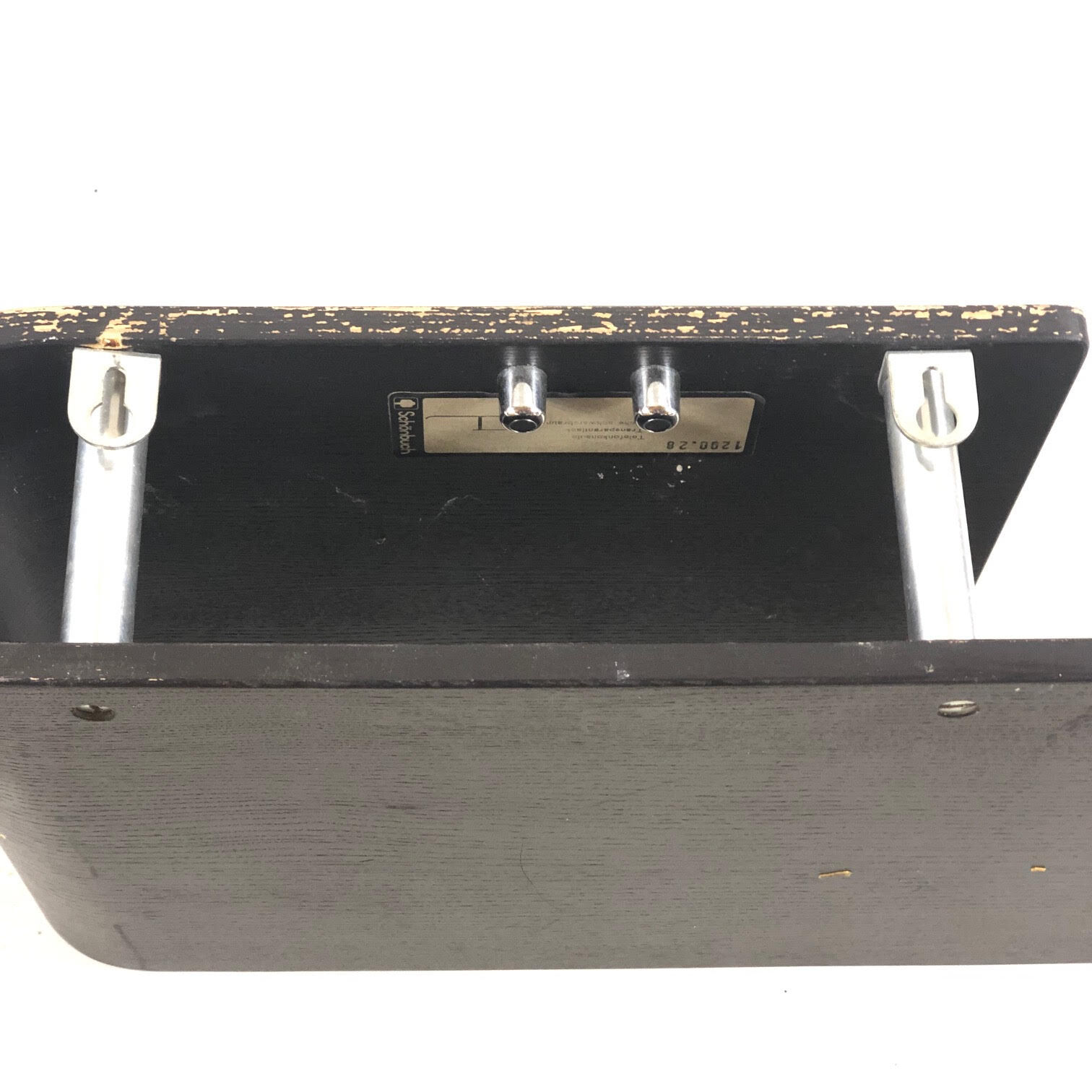 Vintage wall shelf for German phone 1980