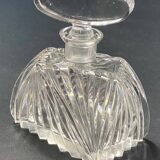 Bohemian cut crystal perfume bottle