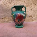 Vintage vase "fish decoration"