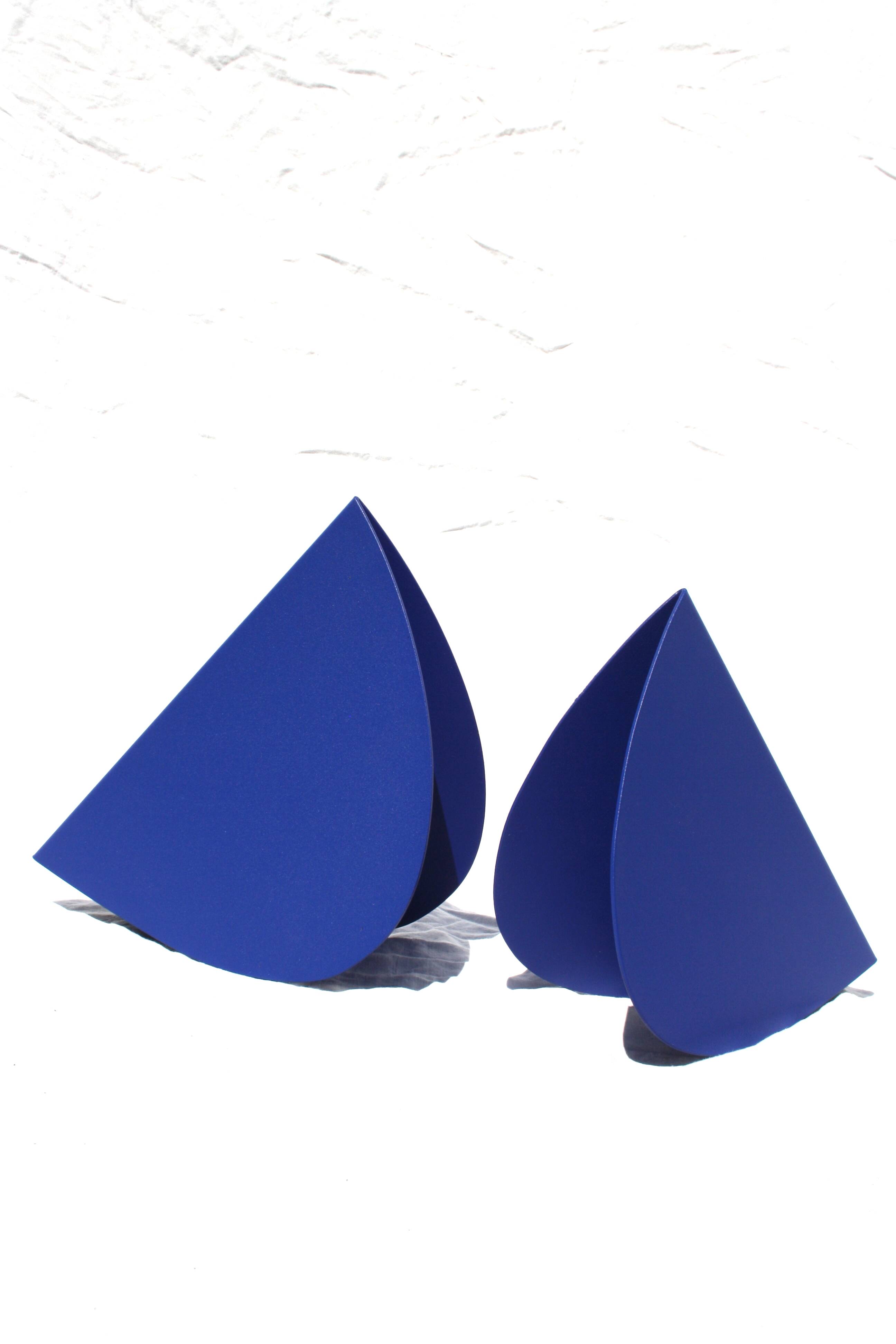 PIO table lamp (L) Mediterranean blue