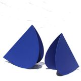 PIO table lamp (L) Mediterranean blue