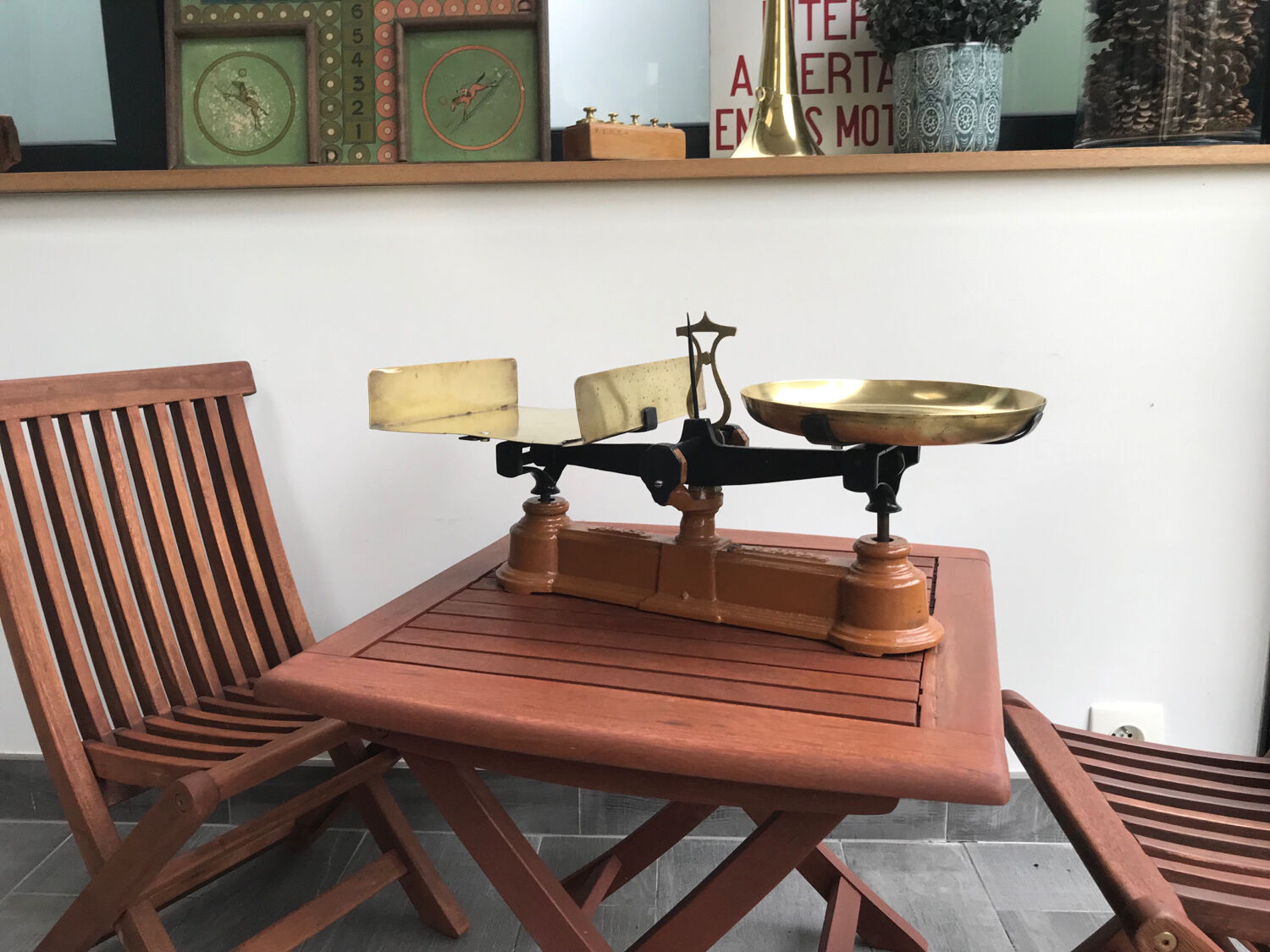 Roberval scale - force 5 kilo