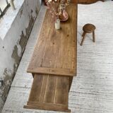 Oak farmhouse table