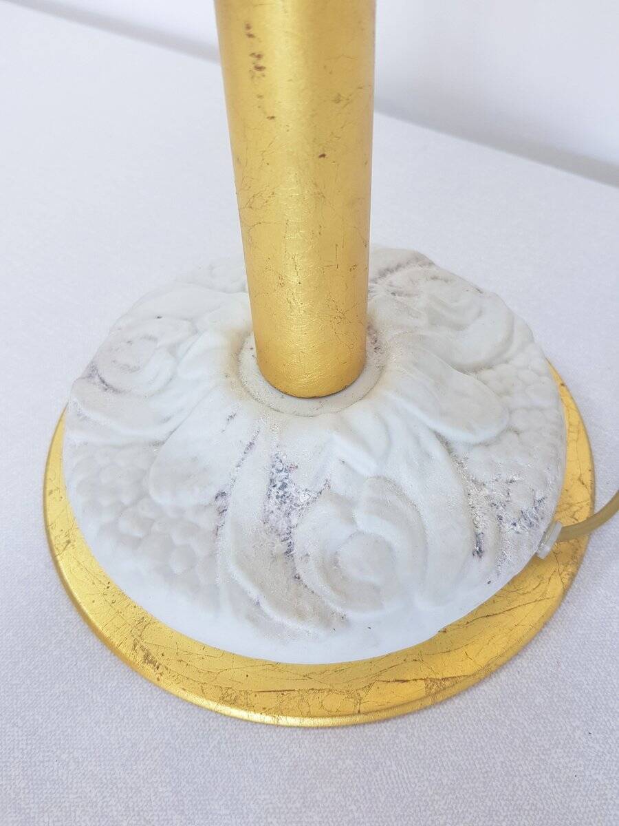Regency Golden Table Lamp by Giulia Mangani, 1970s