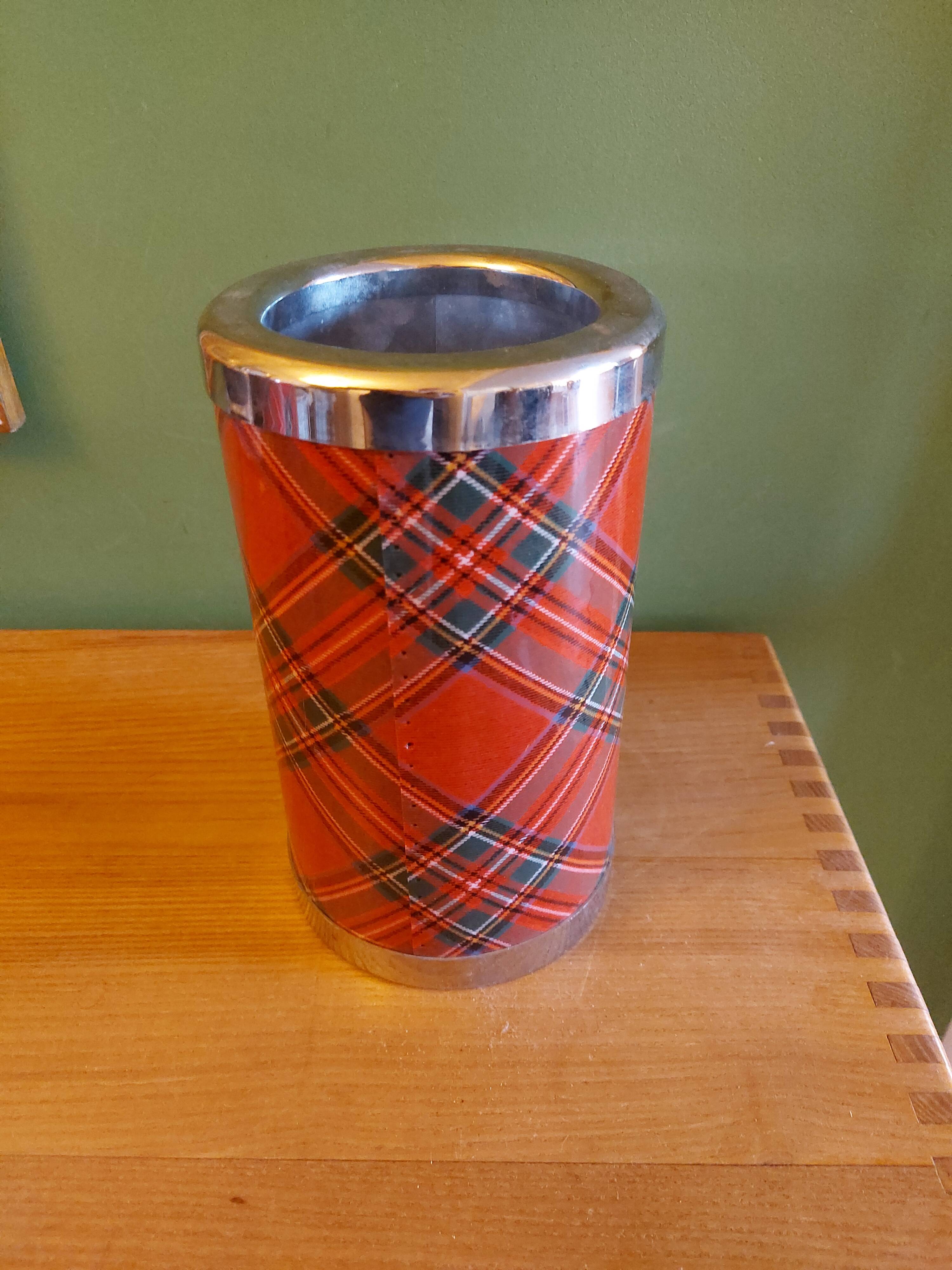 Ice bucket, vintage bottle cooler, Italy