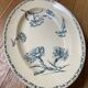 Luneville “Œillet” oval serving dish