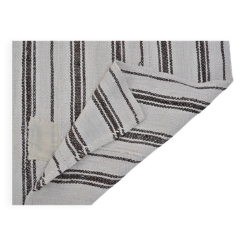 Vintage handwoven hemp rug modern sku 3669