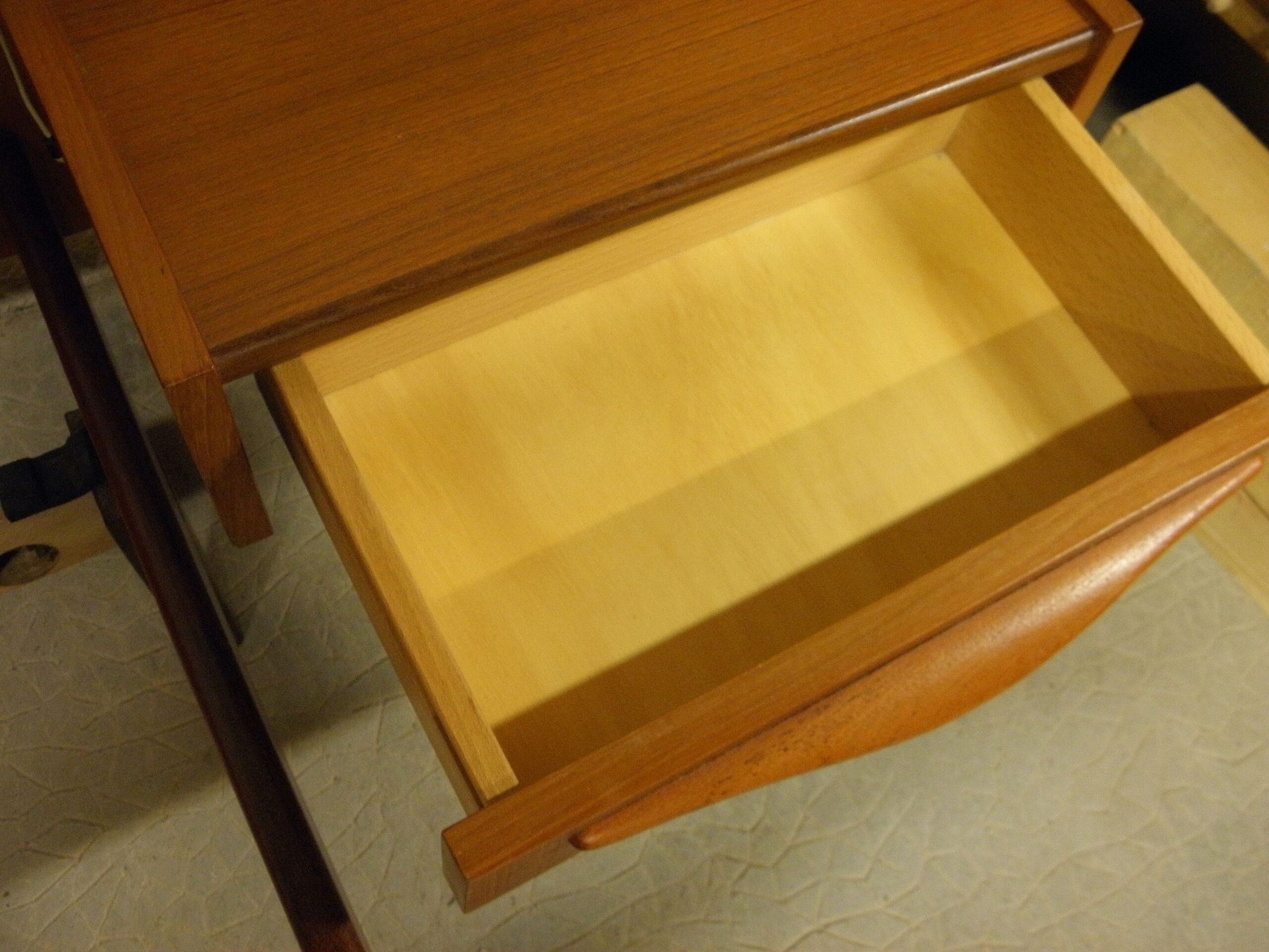 Teak scandinavian bed, 1970