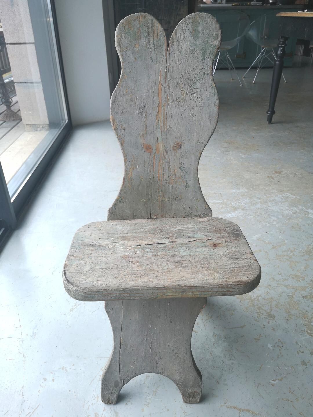 Ancienne chaise suédoise gustavienne, XIXème