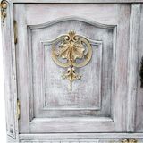 Provencal shabby chic chest of drawers, France, circa 1930