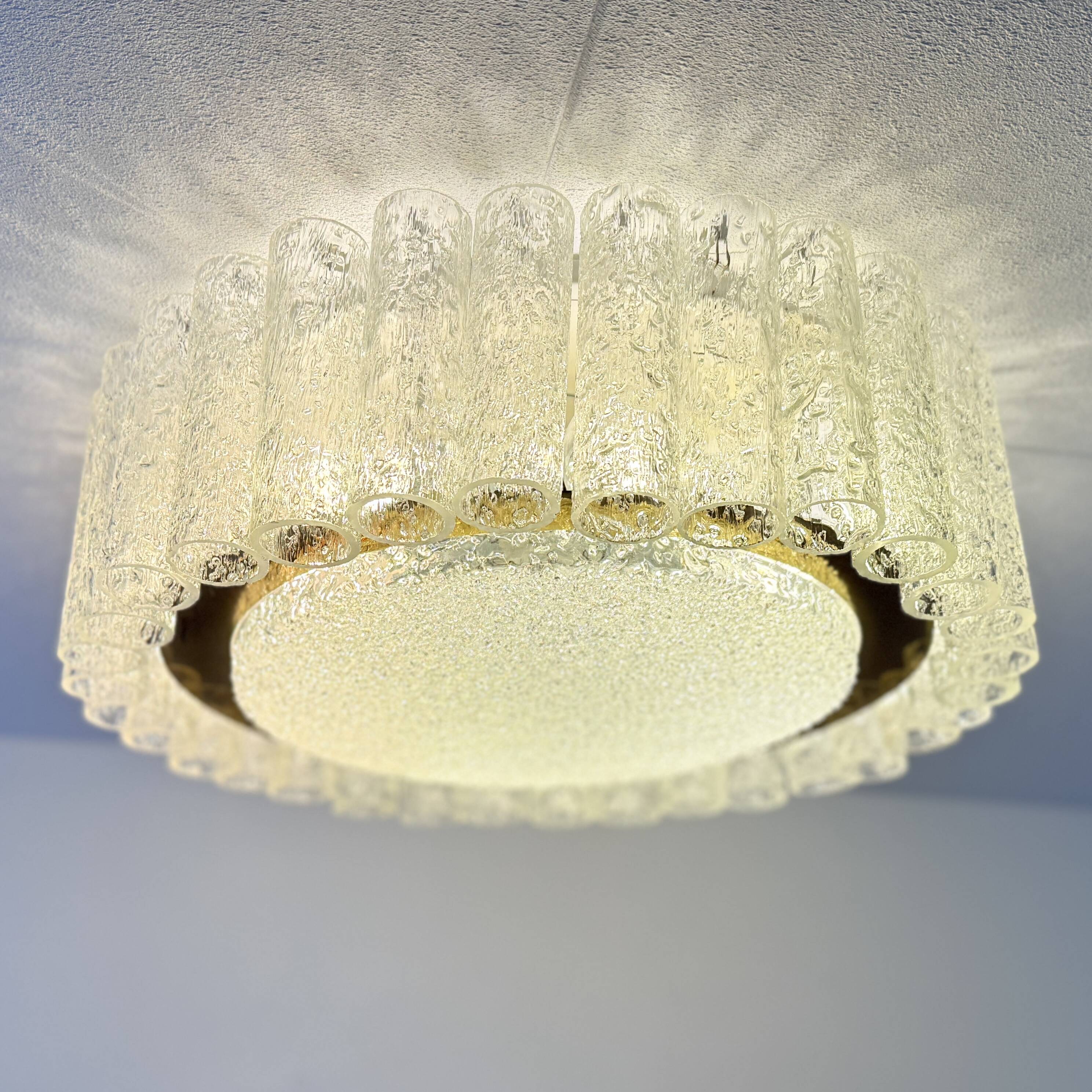 Doria Leuchten Murano Glass Ceiling Lamp