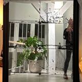 industrial bistro mirror