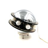 Space age flying saucer Ufo table lamp, Italy 1970s