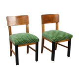 Chaises à manger art déco vintage