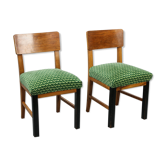 Chaises à manger art déco vintage