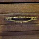 Art Deco style 4-drawer chest of drawers, 1950s