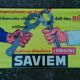 Ancienne affiche publicitaire Saviem Mécanique Garage Renault